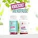 Knockout Menopause AM/PM Natural Relief Bundle Menopause Supplements for Women, Natural Menopause + Perimenopause Multi-Symptom Relief for Daytime and Nighttime Symptoms (1 Month Supply) (Bundle)