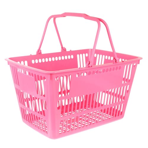 Cesta de compra práctica Vaguelly de plástico resistente para casa 4