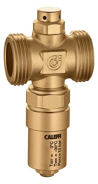 108701 Valvola antigelo. Corpo in ottone 1 1/4" CALEFFI