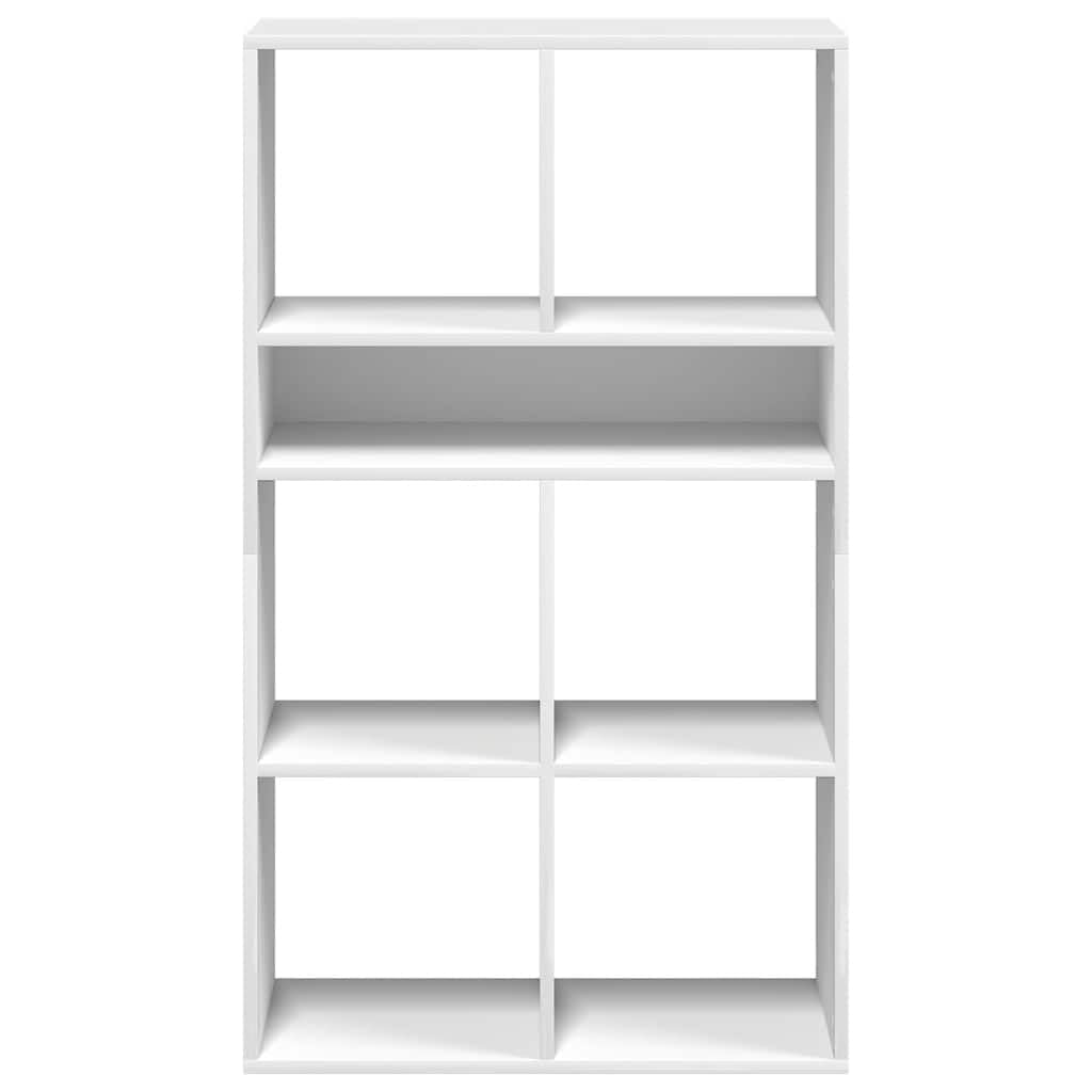 Generisch Bücherregal Weiß 66x31x112 cm Holzwerkstoff,Möbel,Regalsysteme,Bücherregale Bücherschränke-860301