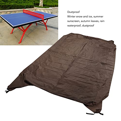 Funda para mesa de ping pong con diseño de bloqueo impermeable contra lluvia 2