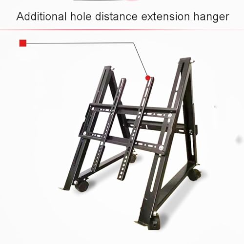 Soporte móvil para TV de baja altura, 32-75 pulgadas miniatura 4