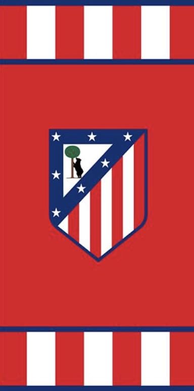 JYC CREATIVE Toalla Regalos Fútbol AT Madrid, Productos Exclusivos para Fans del Atleti, Regalos Ideales para Aficionados del Fútbol, Accesorios, (90X70,Algodón 6)
