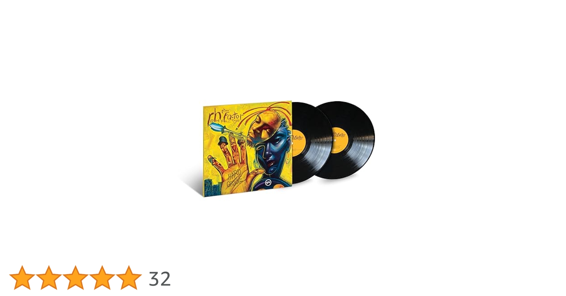 the RH Factor roy hargrove アナログレコード　2LP Hard Groove(2LP)/RH FACTOR/RHファクター/49歳の若さで他界した