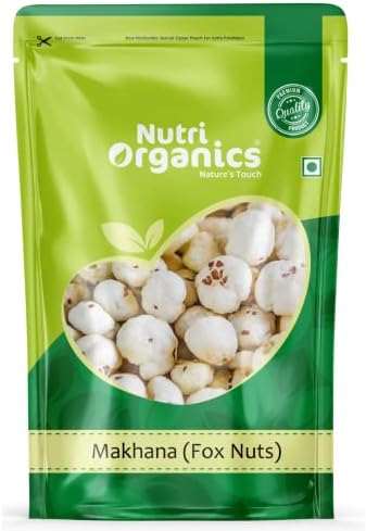 NutriOrganics Fox Nuts (Phool Makhana) - 150g