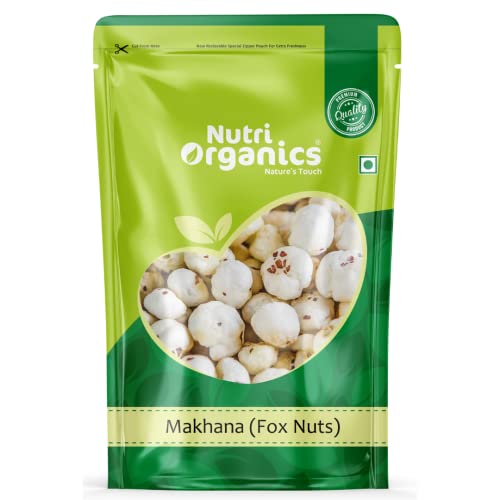 Image of NutriOrganics Fox Nuts (Phool Makhana) - 150g