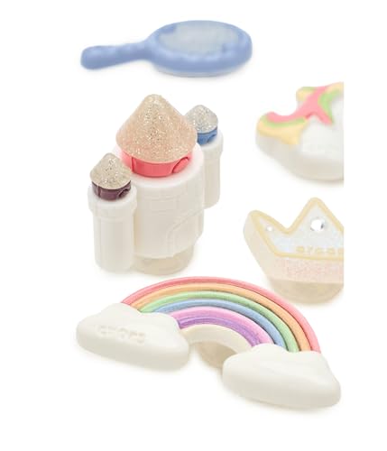 Image of Crocs Unisex Jibbitz Characters Pretty Princess 5-Pack One Size