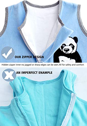 Image of Baby Sleep Sack with Legs Spring Autumn Warm Infant Toddler Wearable Blankets For Walkers 6Months-4T