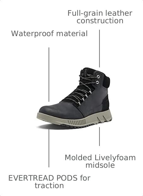 Image of Sorel Men's Mac Hill Lite Mid Waterproof Boots