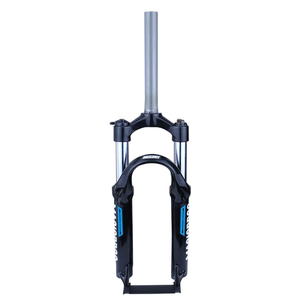 Widelec mechaniczny 20 cali do roweru górskiego, widelec amortyzowany, 80 mm, BMX składany, przednie mocowanie 1-1/8" proste, mocowanie QR 9 mm,