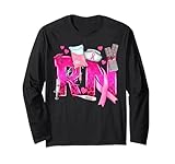Photo Gallery infermiera registrata rn messy bun donne sensibilizzazione sul cancro al seno maglia a manica Photo Gallery infermiera registrata rn messy bun donne sensibilizzazione sul cancro al seno maglia a manica