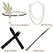 MMTX 1920 Conjunto de Accesorios de Disfraces, años 20 Flapper Costume Dress...
