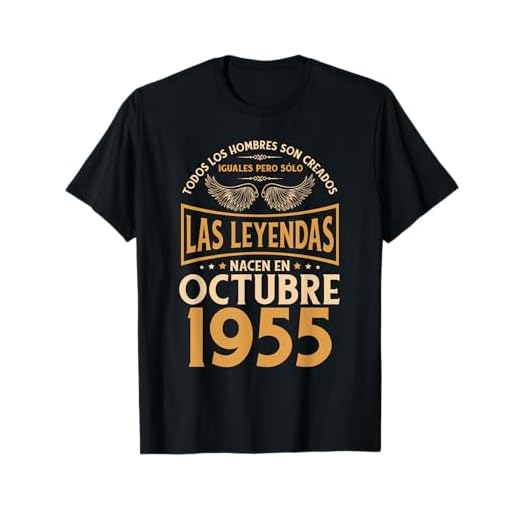 Cumpleaños Hombre Regalos Las Leyendas Octubre 1955 Camiseta