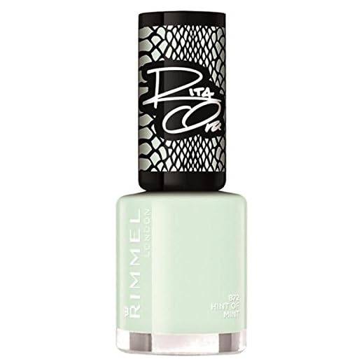 Rimmel London 60 Seconds Super Shine Esmalte de Uñas Tono 872 Hint Of Mint - 34 gr
