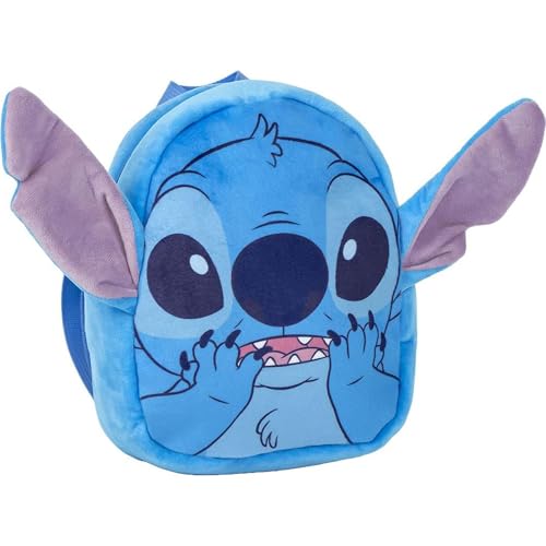 CERDÁ LIFE'S LITTLE MOMENTS Mochila Guarderia Personaje Peluche Stitch, Unisex niños, S