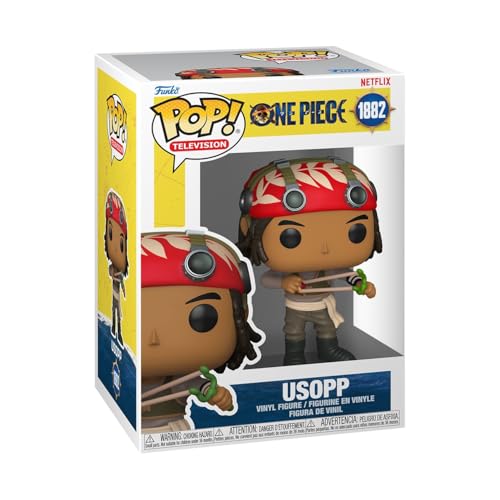 Funko POP! Television: One Piece - Usopp - Figura in vinile da collezione - Idea regalo - Prodotto ufficiale - Giocattoli per bambini e adulti - Modello di figura per collezionisti ed esposizione