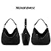 Purses and Handbags for Women Hobo Purses Adjustable Crossbody Shoulder Bags Tote handbag MWW16-1022BK