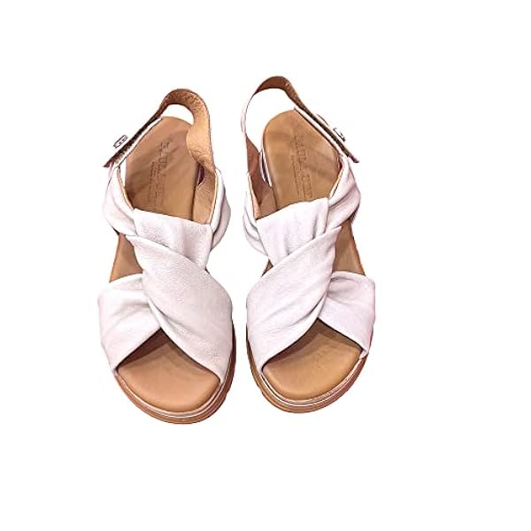 Paula Urban - Sandalias piel nude - CUERO