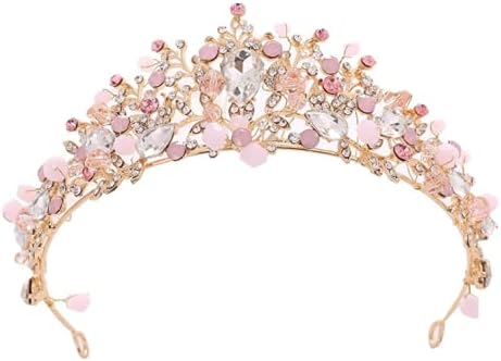 Corona de novia Tiara de boda Joyería nupcial Niña Tocado Princesa Lujo Elegante Para Cumpleaños Quinceañera Desfile Prom