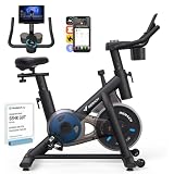 MERACH Cyclette da Casa, Silenziosa Cyclette Professionale con Resistenza Regolabile, Sche...