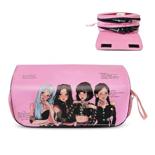 Swico Remado Cute Marker Pen Organizer Big Storage Pen Pouch Bag for Office Supplies