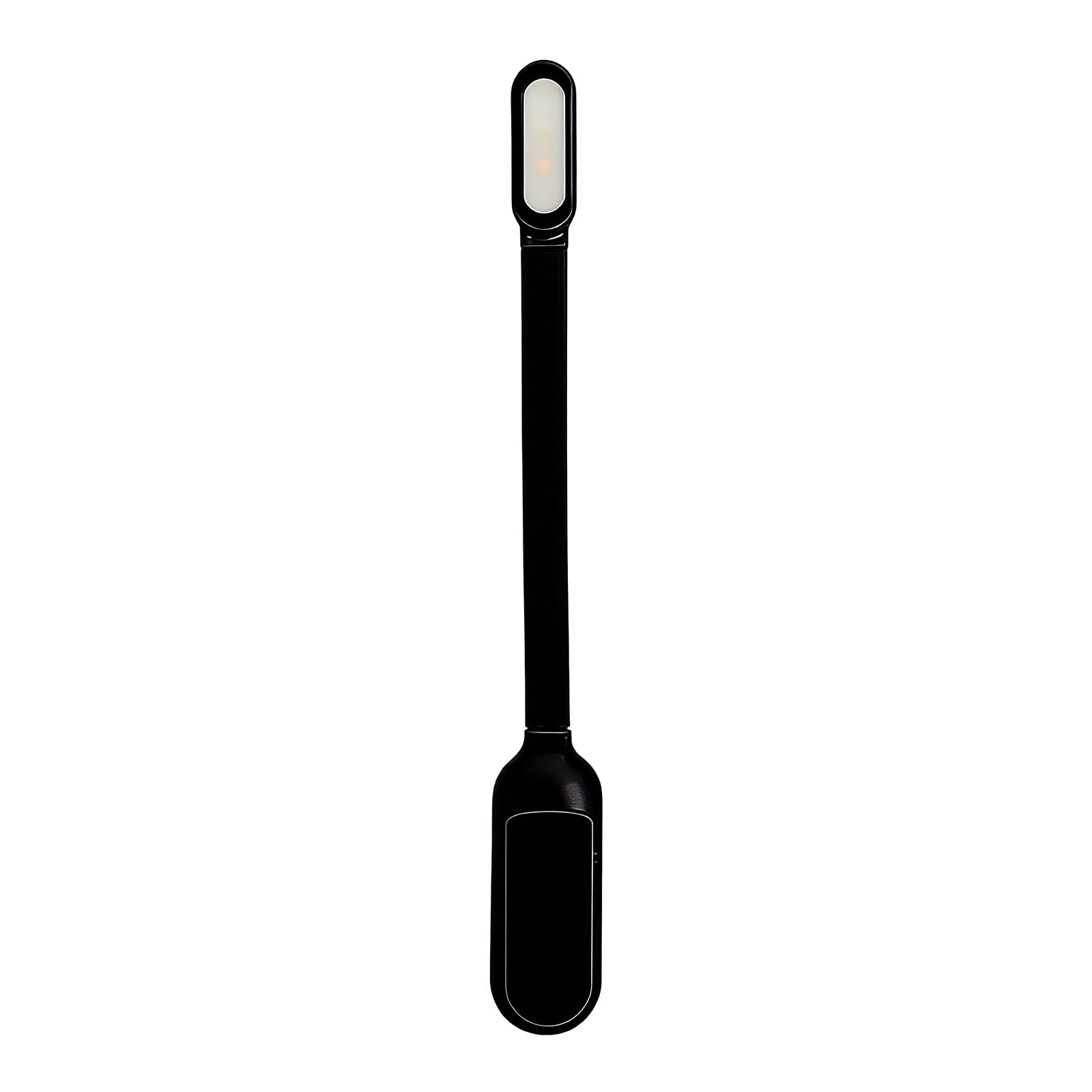 Hsioluted Black Modifiable Brightness Attach Lamp Usb Rechargeable Transportable Highlighting 3 Color Temperature Settings For Nearby Desk Study Light Abs Lamp Clip Color Transportable Light Reading Study
