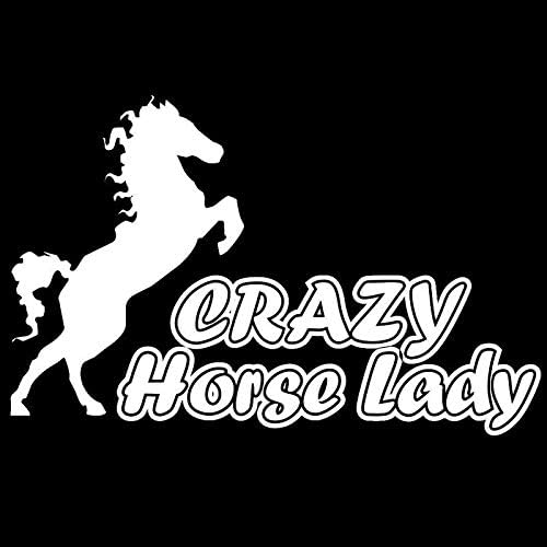 ステッカー アウトドア 防水 まとめ買い特価 面白い車のスタイリッシュな動物の馬の窓車線 Color Silver