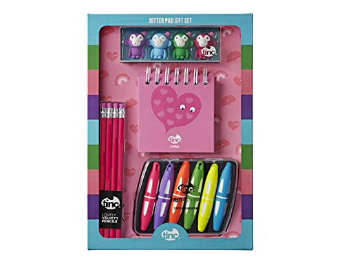 Tinc BXGS04PK Jotter Pad Boxed Gift Set, Pink