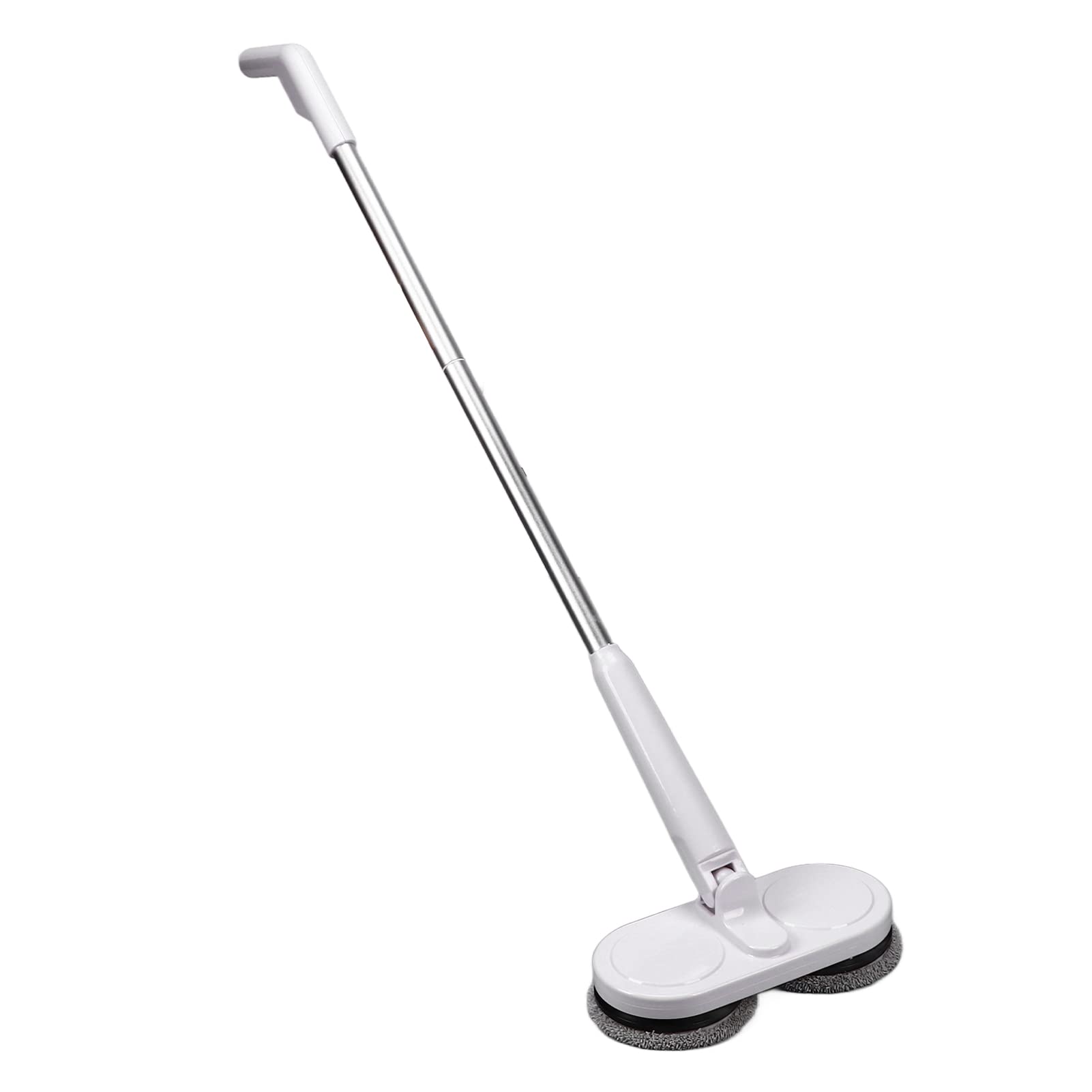 Lavapavimenti Elettrica Senza Fili Spin Mop per la Pulizia della Casa con Ricarica USB 2 Panni per Scopa