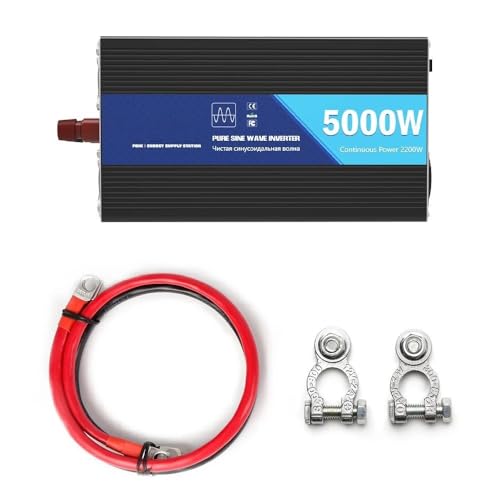 Onduleur pur sinus 12V élimine les parasites électriques sur les écrans de camping-car - 6