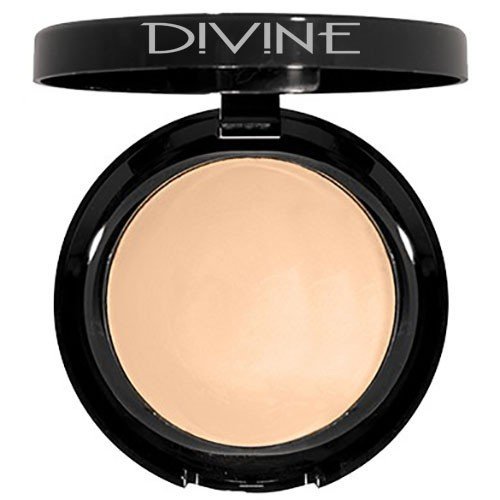 Divine Skin & Cosmetics - Ultra Smooth, Velvety Finish, Baked Hydrating Powder Foundation - Medium