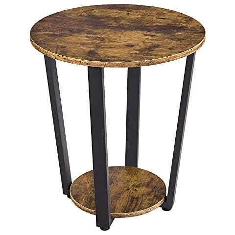 Yaheetech Guéridon Bois Rond Cover