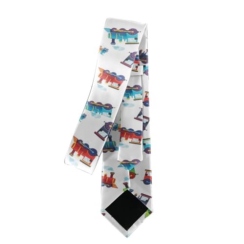 Men's Novelty Necktie - Creative Polyester Tie for Weddings & Parties4