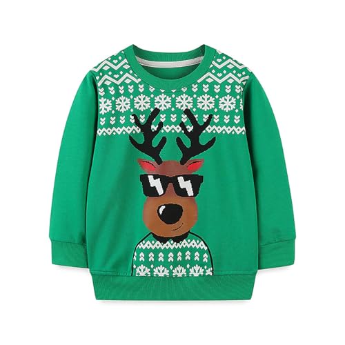 Boys Sweatshirts Casual Sweatshirts Cotton Sweatshirts Long Sleeve T-shirts Crew Neck Cartoon Tops for Boys-267