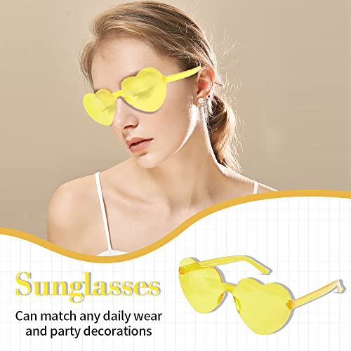 Afnwqi XXTYJ-KY-60 Heart Sunglasses, Heart Shaped Sunglasses thumb #3