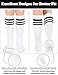 Toddler Soccer Socks 2T-3T Toddler Girl Knee High Socks 2T Kids Soccer Socks White Toddlers Tube Socks White Accessories