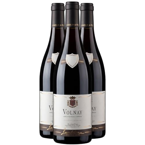 Volnay tinto 2023 - Lamblin fils - DOP - Borgoña - Francia - Variedades de uva Pinot Noir - 3x75cl