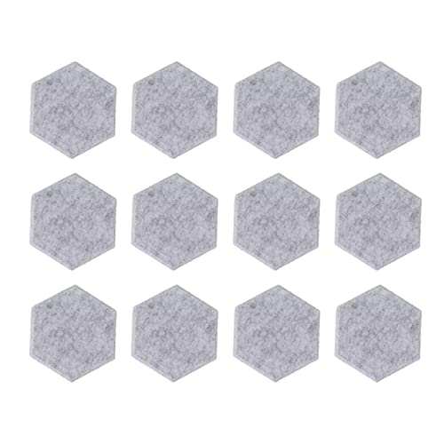12PCS Paneles Acústicos Hexagonales, Paneles Absorbentes de Sonido de Alta Densidad para Estudio Oficina Hogar (#11) miniatura 1