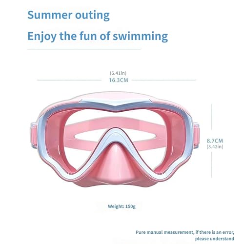 Gafas de buceo para evitar el vaho con campo visual amplio de 180 grados 3