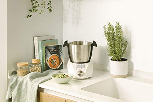 CREATE-CHEFBOT-COMPACT-Robot-de-Cocina-Multifuncion-Compacto-Cocina-al-Vapor-23-Funciones-10-Velocidades-con-Turbo-Bol-de-Acero-inoxidable-23-L-Libre-BPA-Con-Recetario-Blanco