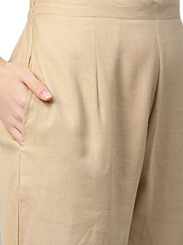 Image of INDO ERA Women's Self Design Pure Cotton Straight Kurta with Pant & Dupatta Set (KKKKK2534)