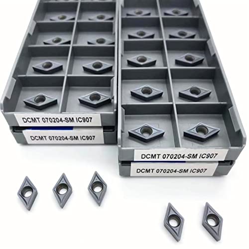 DCMT070204 SM IC907 Inserto de Carburo para Torno CNC miniatura 2