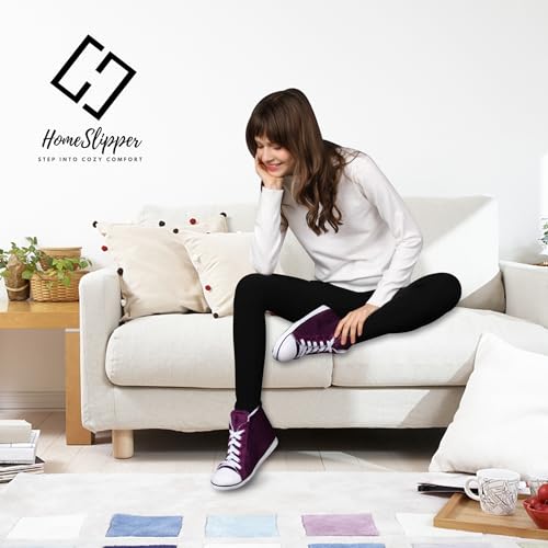 Home Slipper Women's Warm Winter Plush Indoor House Outdoor Sneaker Slippers Boots2