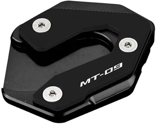 Miniatura 3 de Kickstand Extension Pad Motorcycle Kickstand for Yam&aha MT-09 MT 09 MT09 Tracer XSR900 XSR 900 Tracer900gt CNC Motorcycle Side Stand Enlarge