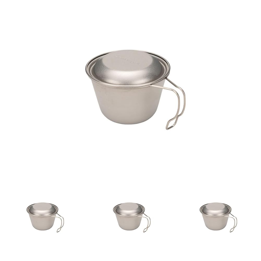 Amazon | スノーピーク(snow peak) 深型チタンシェラカップ 蓋付き E