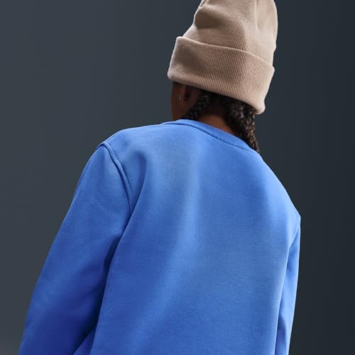 Nike Sportswear Club Fleece Big Kids' Sweatshirt (Comet Blue/White)3