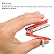 10pcs Daumen Pruner Messer, Multifunktionsfruchtfrüchte, das Fingermesser Ernte Pflanzenmesser mit Trennfingermesser Tragen