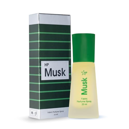 Image of HP Super Musk Fabric Perfume Spray, 20 ml, Unisex, Aromatic Fougere Fragrance, Paraben Free