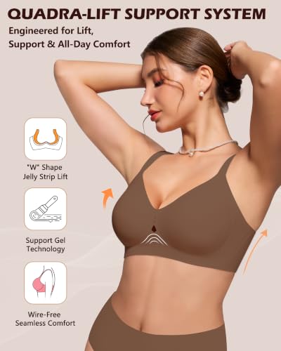 Wireless Jelly Bra(As low as $6.645)(Sizes 32A-42DDD) - $6.64 - image 2