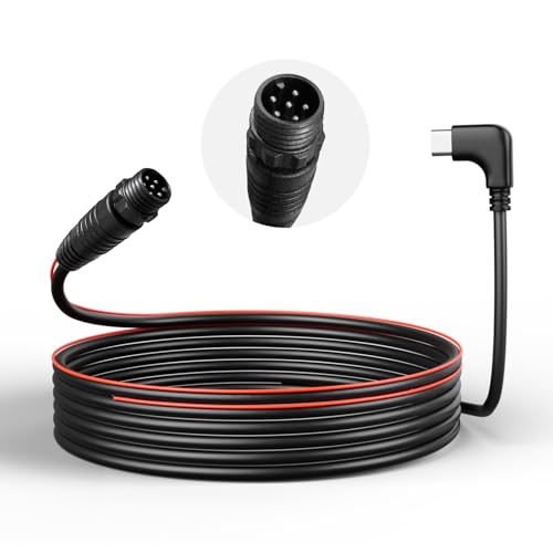Image of WOLFBOX 2.5K HDR IP67 Rear Camera, 21.3ft Threaded 6-Pin, G900 PRO /TriPro | For G900 PRO /TriPro Threaded Version Only, 2.5K HDR Camera, 21.3ft Threaded 6-Pin Cable, IP67